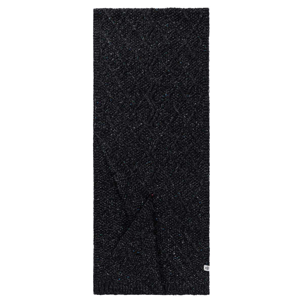 Winter Tweed Schal 35x180 - black