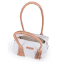 Lenny Bag  - powder/white