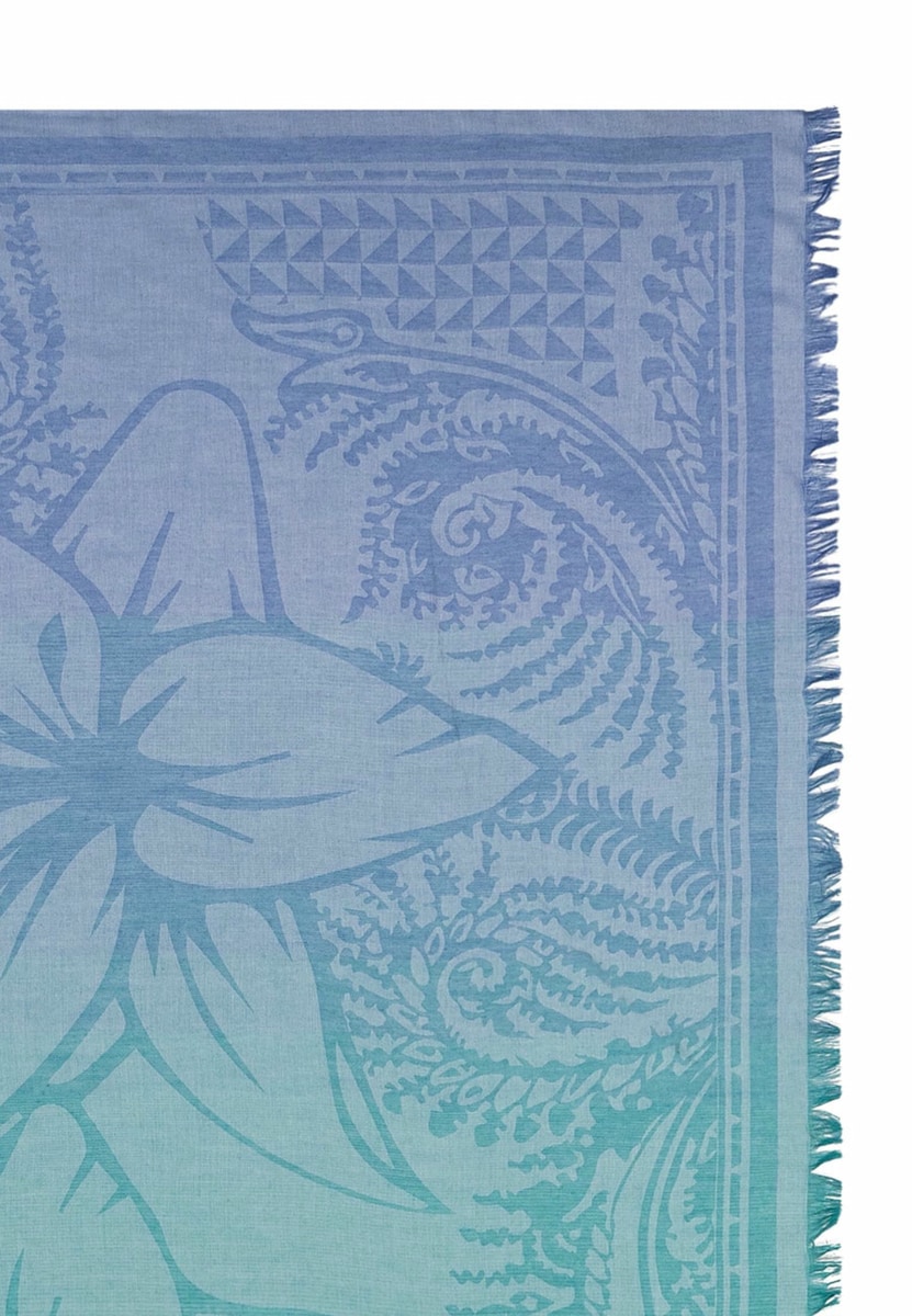 Lily Pattern 142x145 - turquoise