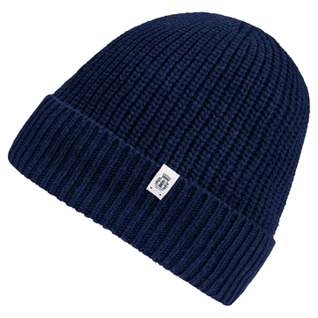 Klassische Strickmütze - navy