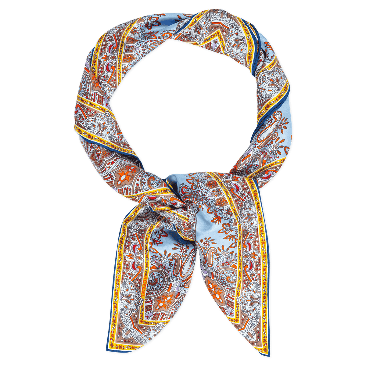 Paisley Reflection 90x90 - multi ciel