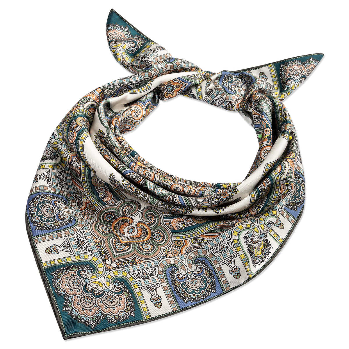 Timeless Paisley 70x70 - multi natural
