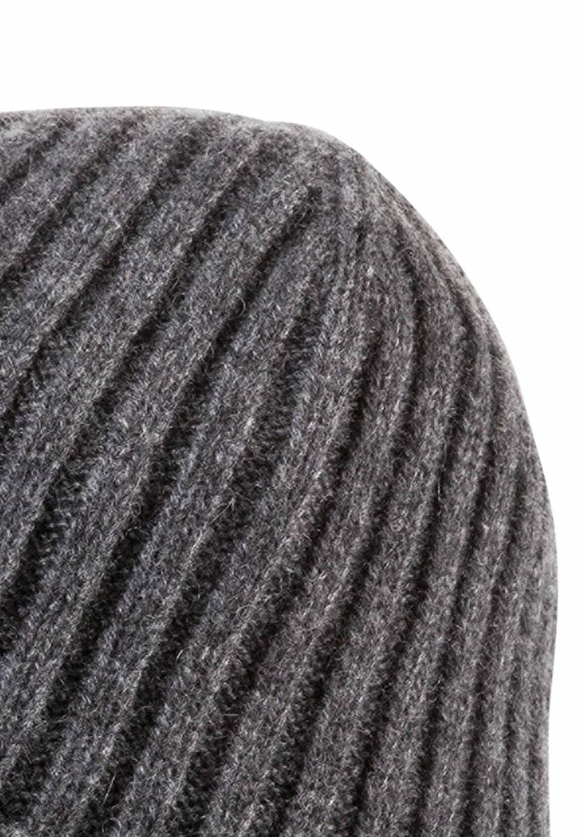 Business Cashmere Muetze mit Umschlag - flanell