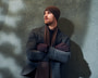 Business Cashmere Muetze mit Umschlag - coffee