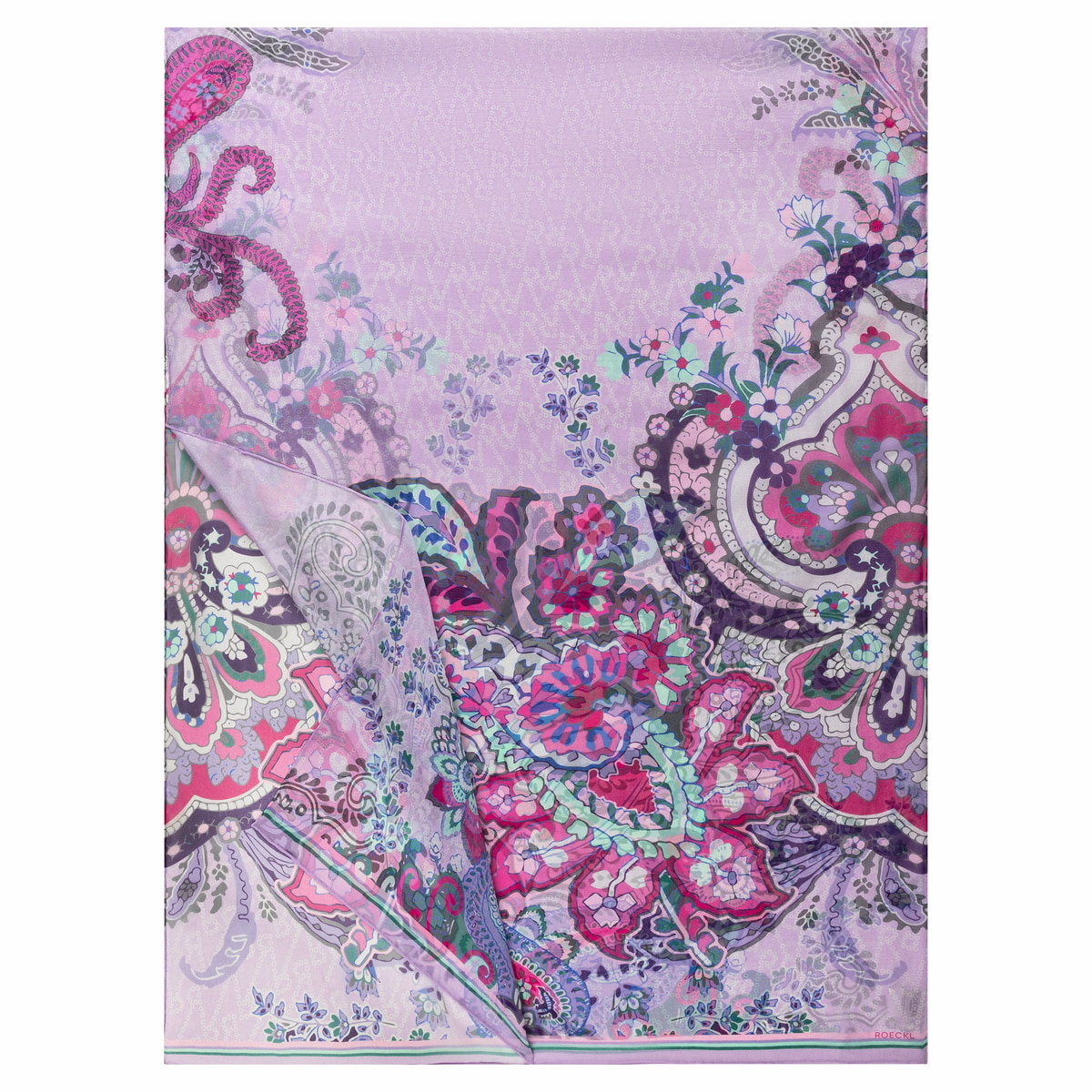 Double-R Paisley 65x180 - multi lavender