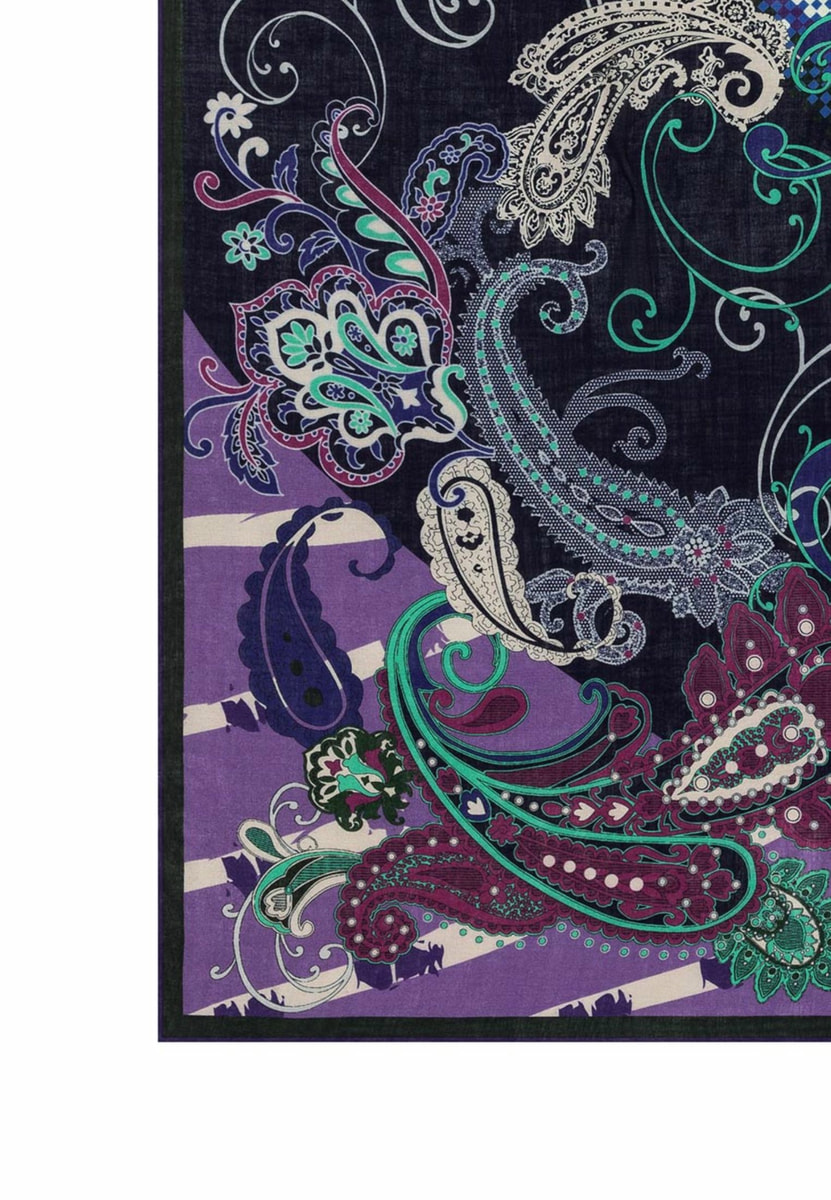 Junction 100x100 - multi navy