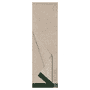 Modern Logo Schal 30x180 - camel