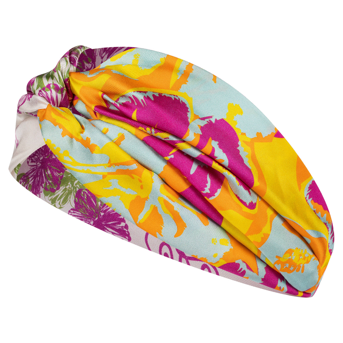 Hairband Flower Flair - lime