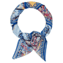 Flower Fusion 130 x 130 - multi navy