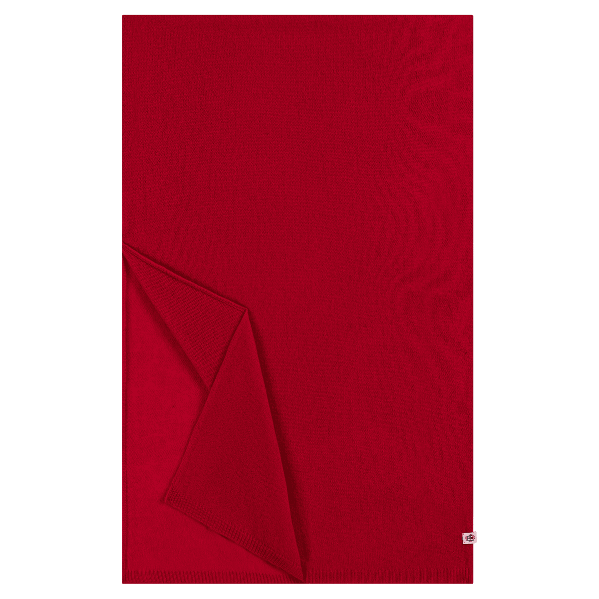 Pure Cashmere Plaid 60x190 - classic red