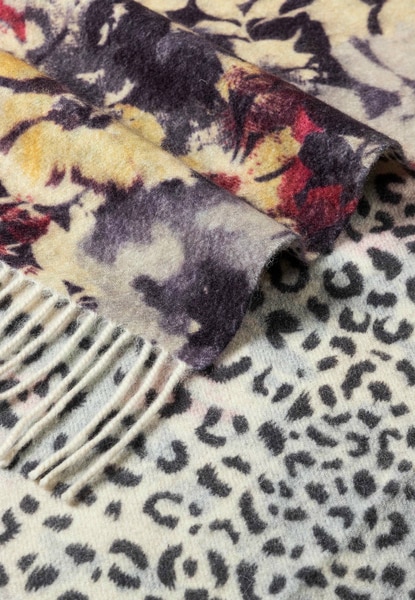 Double Pattern 50x180 - multi mulberry