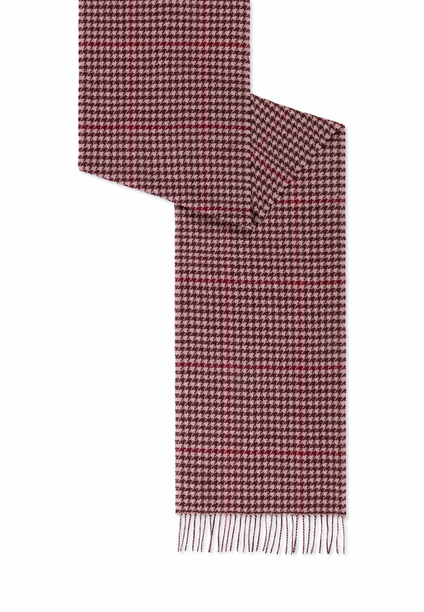 Modern Check Women 35x166 - mulberry