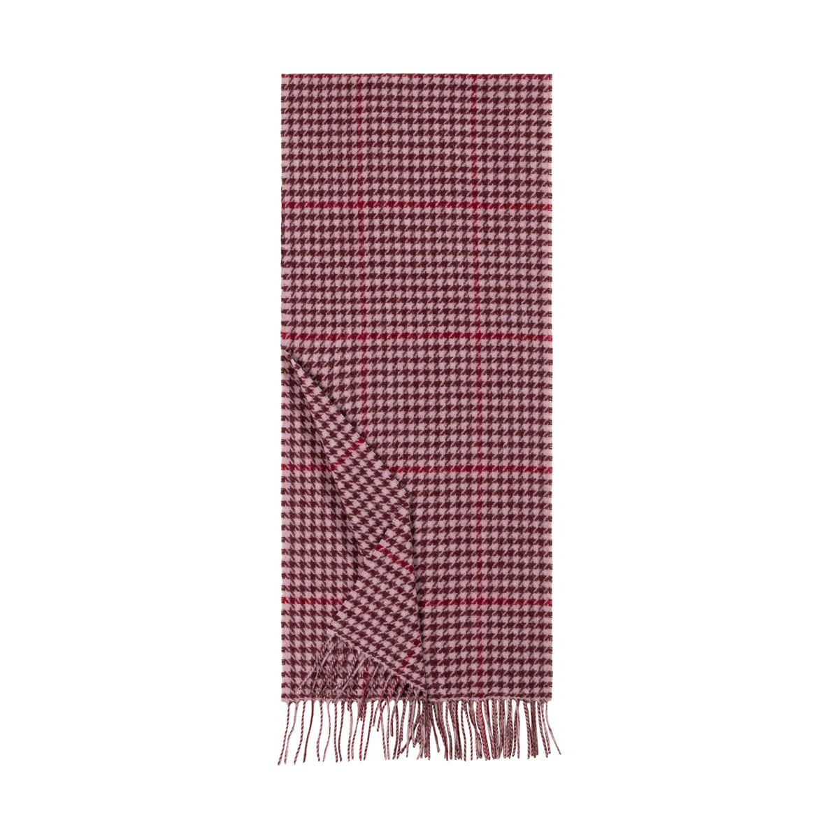 Modern Check Women 35x166 - mulberry