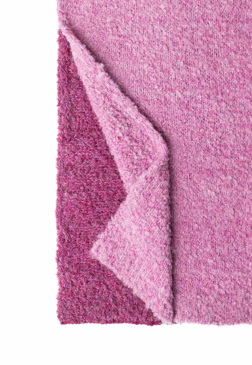 Cosy Bouclé New Schal 30x180 - multi raspberry