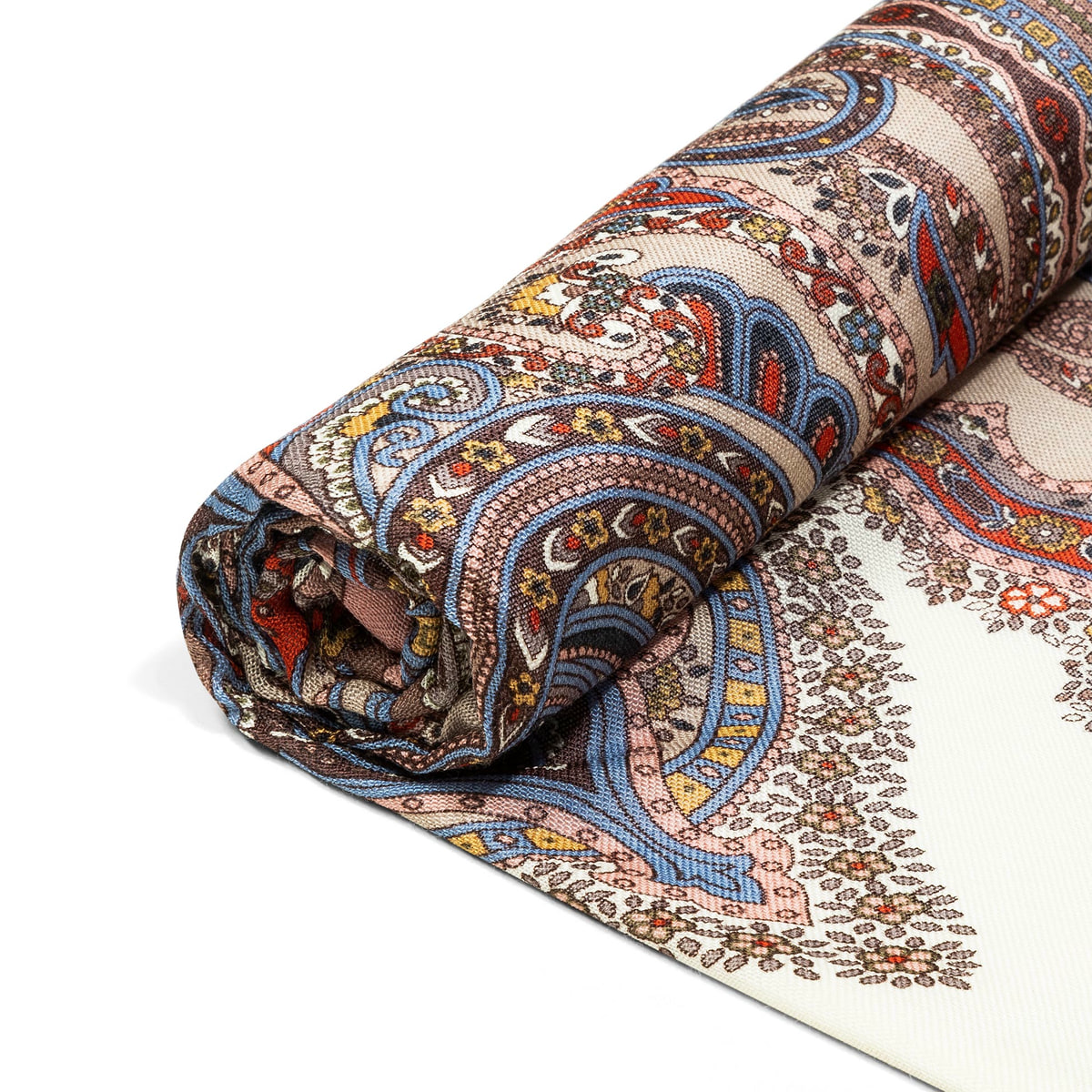 Majestic Paisley 70x180 - multi truffle