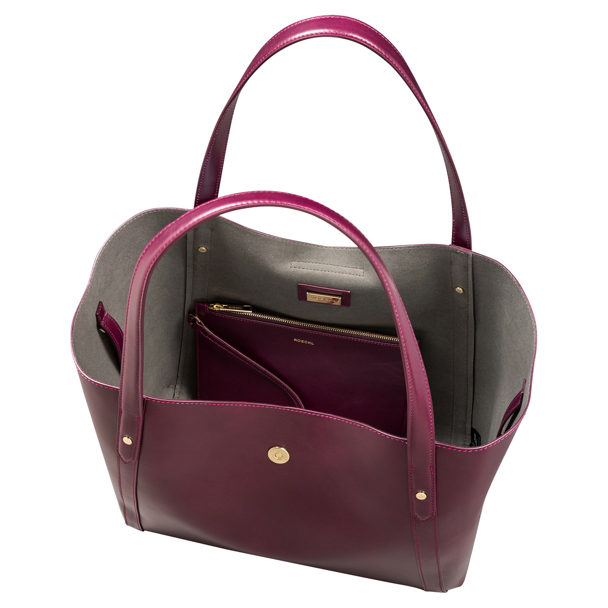 Florence Shopper medium  - mulberry