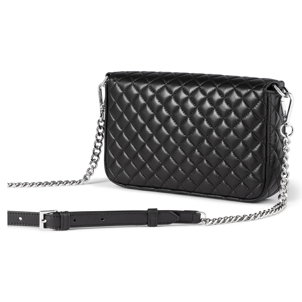 Emilia Shoulder bag Quilted XS - black
