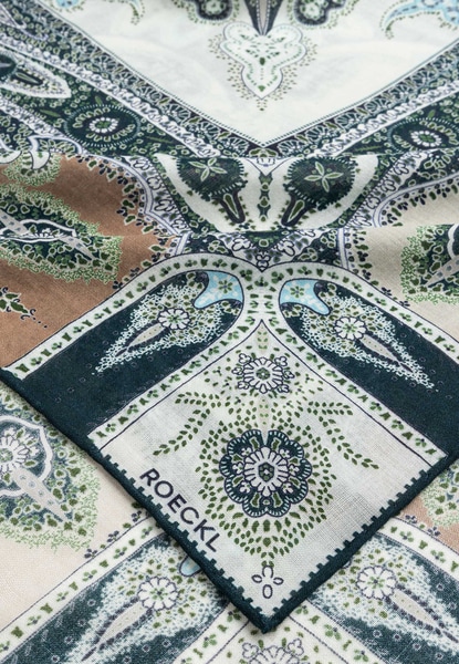 Ornamental Grace 90x90 - multi emerald