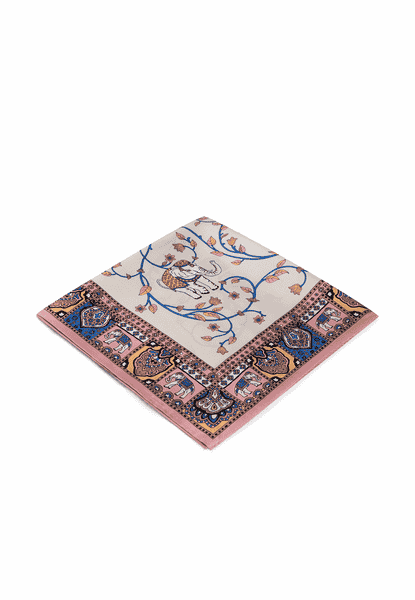 Elephant Garden 53x53 - multi pastel