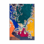 Patchwork Paisley 65x180 - multi navy