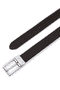 Luca reversible 3,5cm - black/brown