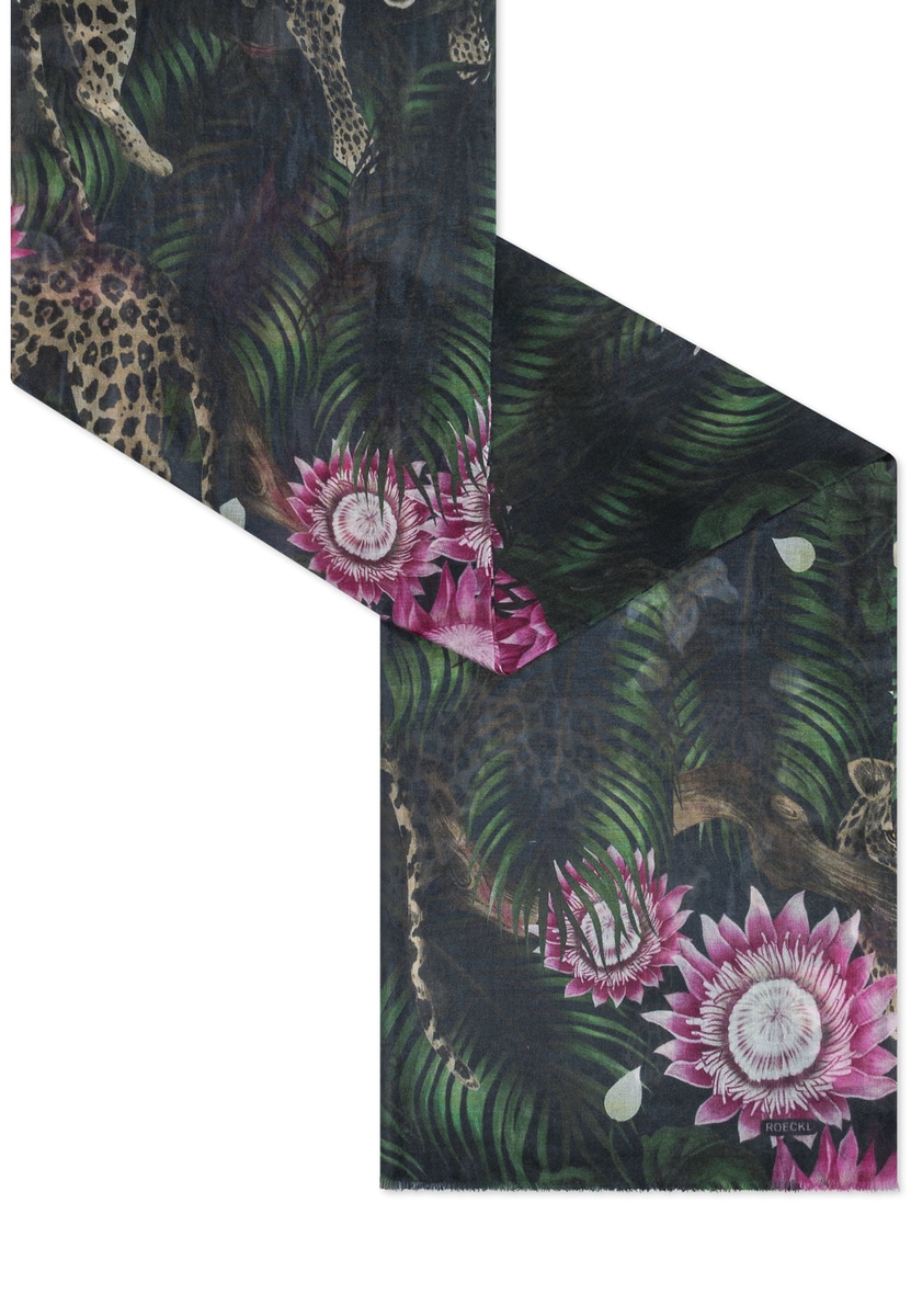 Lotus Jungle 105x205  - multi black