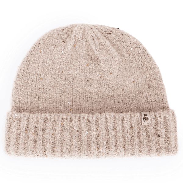 Winter Sparkle Mütze - cashmere