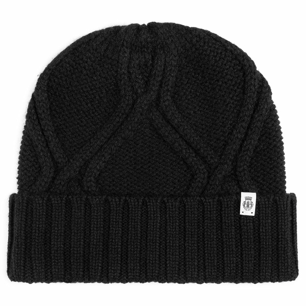 Frozen Winter Mütze - black