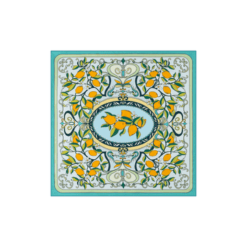 Citrus Garden 64x64 - orange/lime