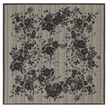 Blooming Frame 130x130  - black