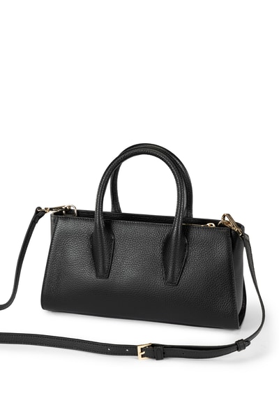 Mathilde Baguette small - black