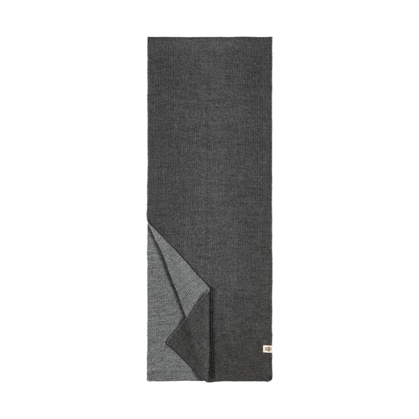 Fine Two Tone Schal 30x180 - anthracite