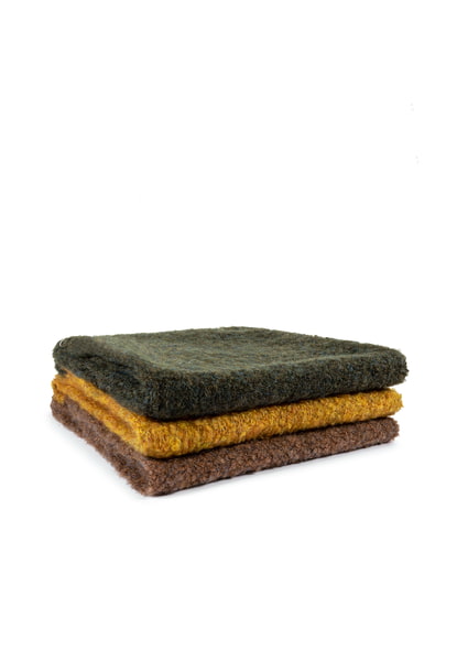 Cosy Boucle Schal 50x180 - multi khaki