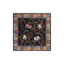 Lucky Elephant 53x53  - black multi