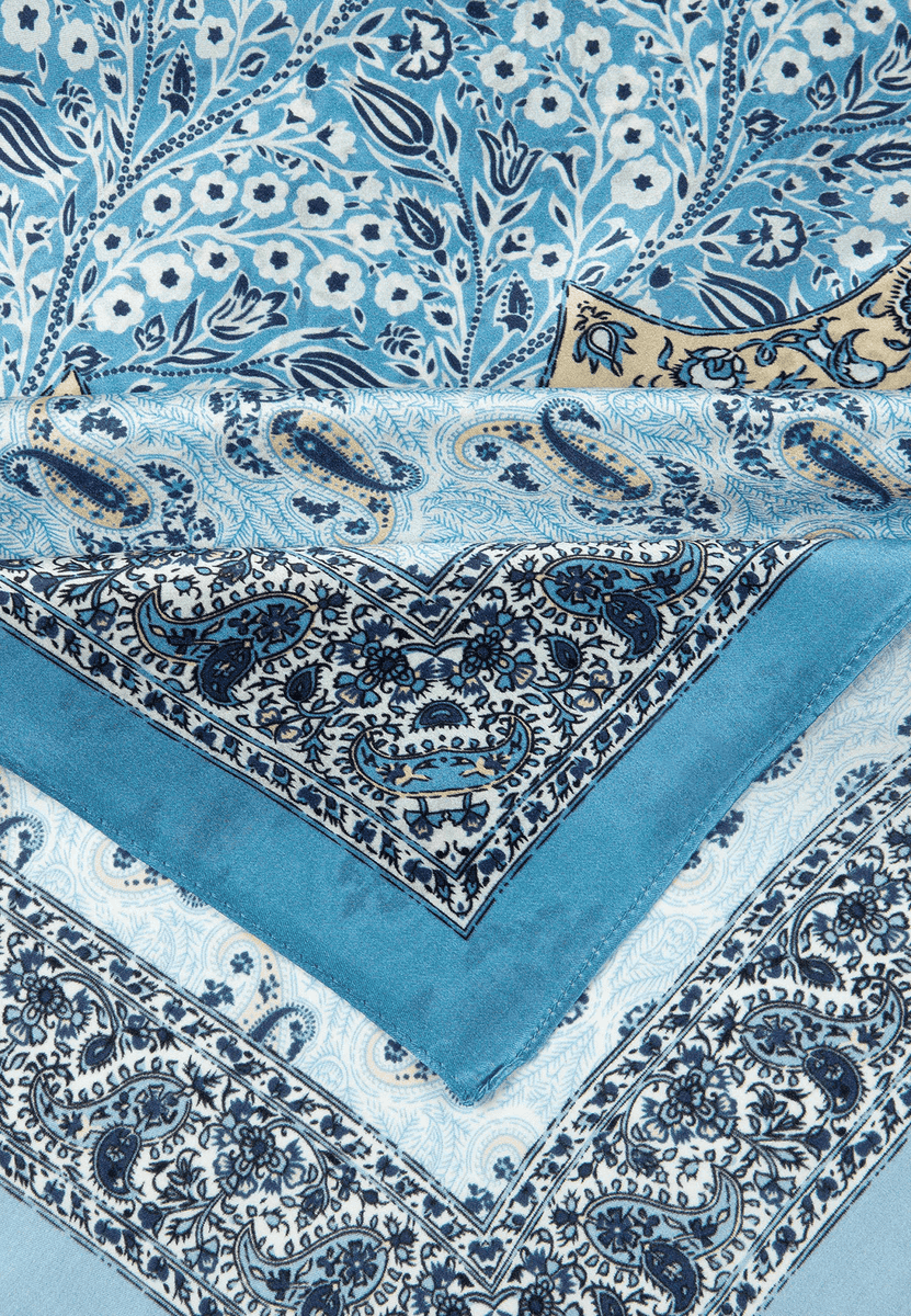 Doreen 65x65 - ice/grey