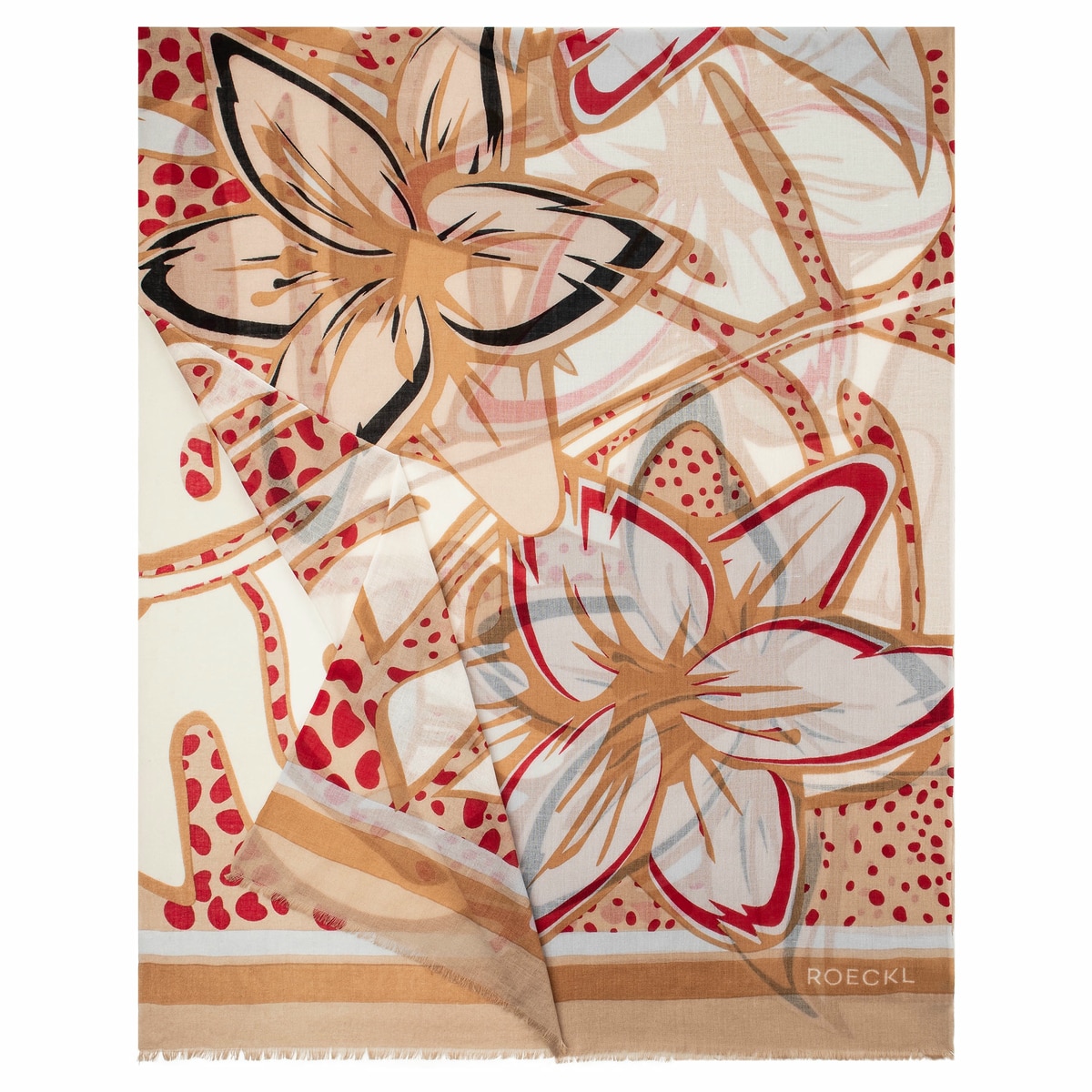 Botanical Summer 70x180 - multi cashmere