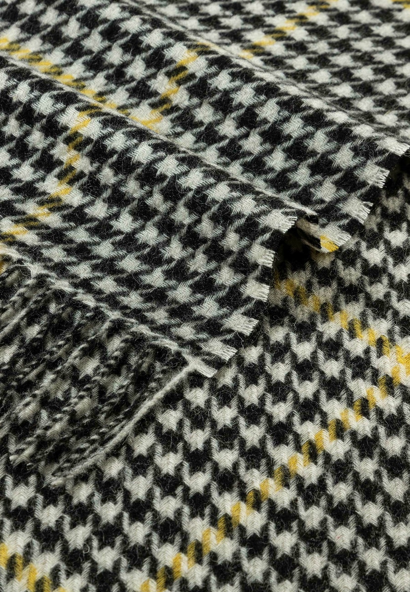 Modern Check Women 35x166 - black