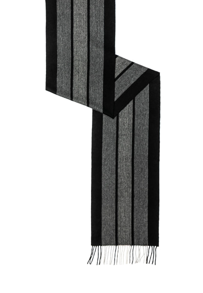 Wide Stripes 30x164  - black/grey