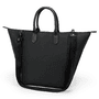 Bottle Shopping Bag L  - black/silver