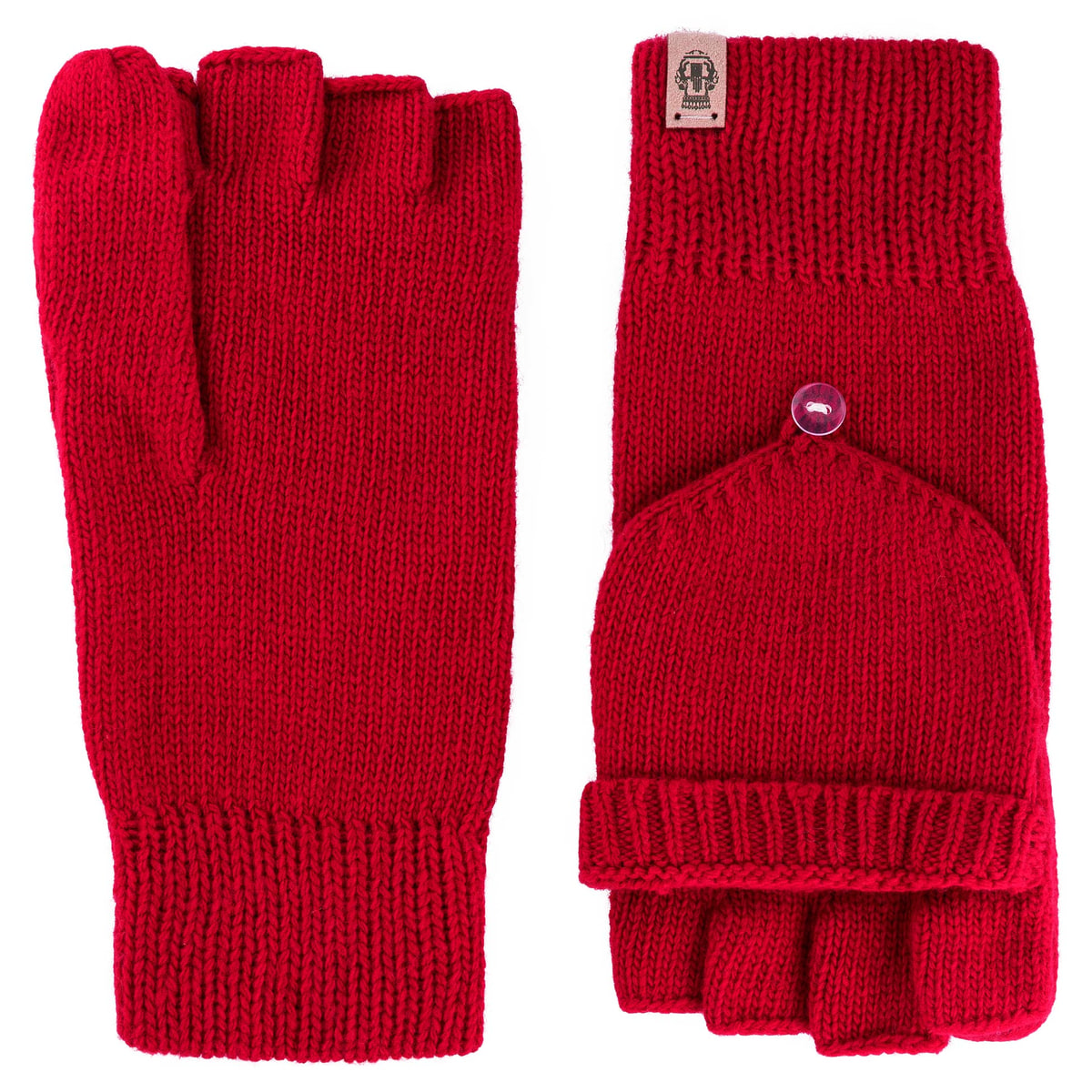 Essentials Kapuzenhandschuhe Basic - classic red