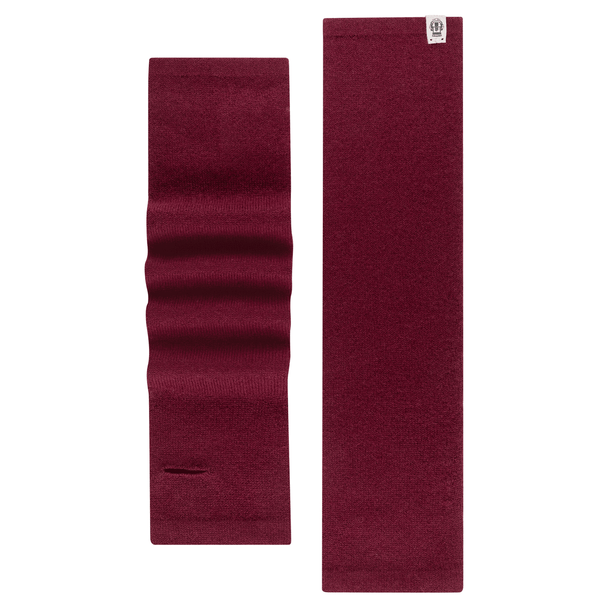 Pure Cashmere Stulpe - wine