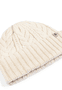 Cashmere Twist Mütze  - woolwhite