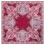Paisley Reflection 90x90  - multi red