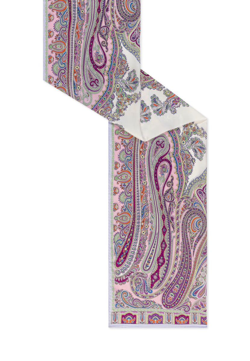 Paisley Reverie 70x180  - multi pastel