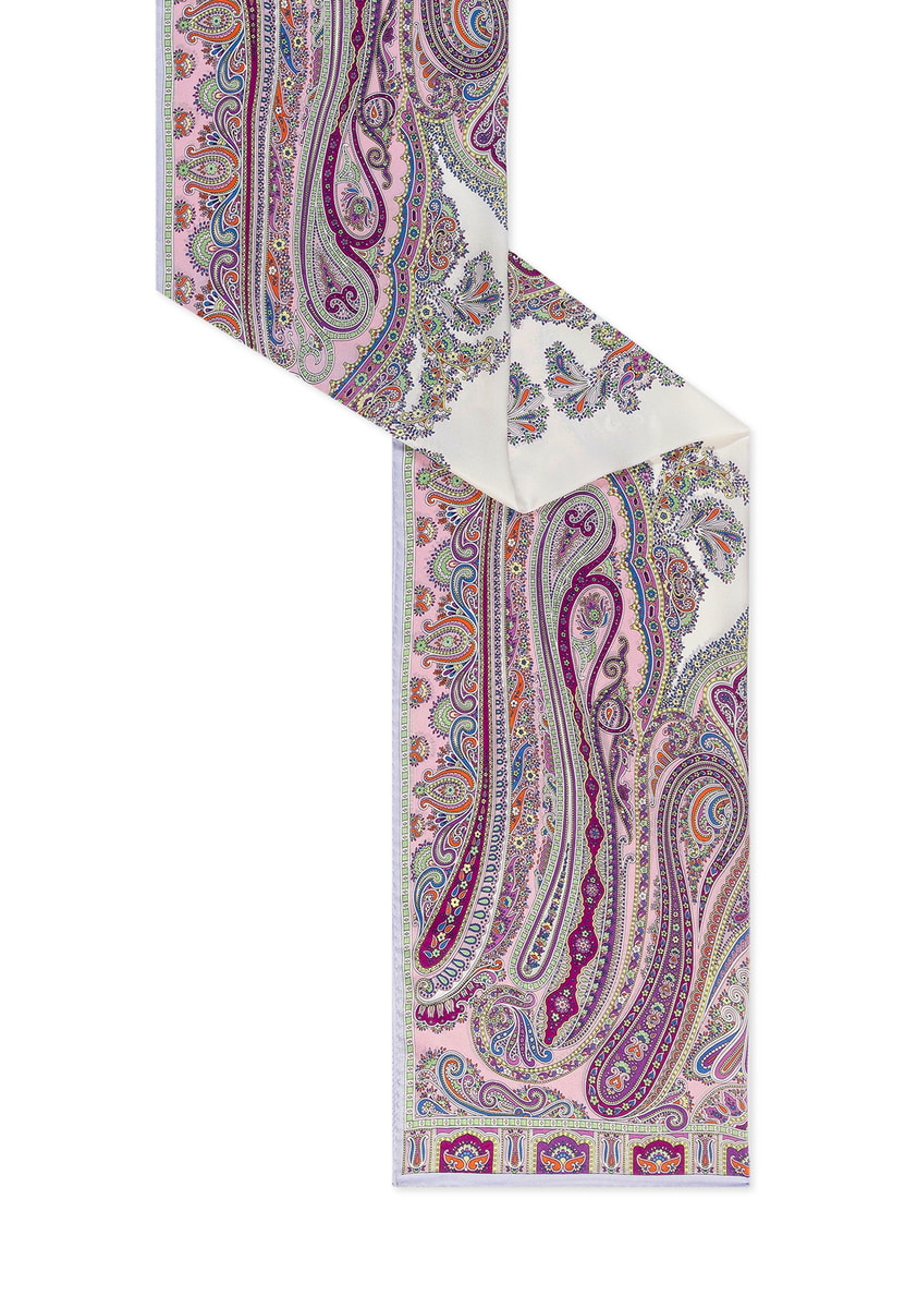 Paisley Reverie 70x180 - multi pastel