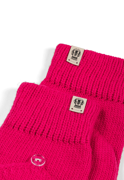 Essentials Kapuzenhandschuhe Basic - hot pink
