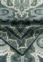 Enchanted Paisley 140x140  - multi green