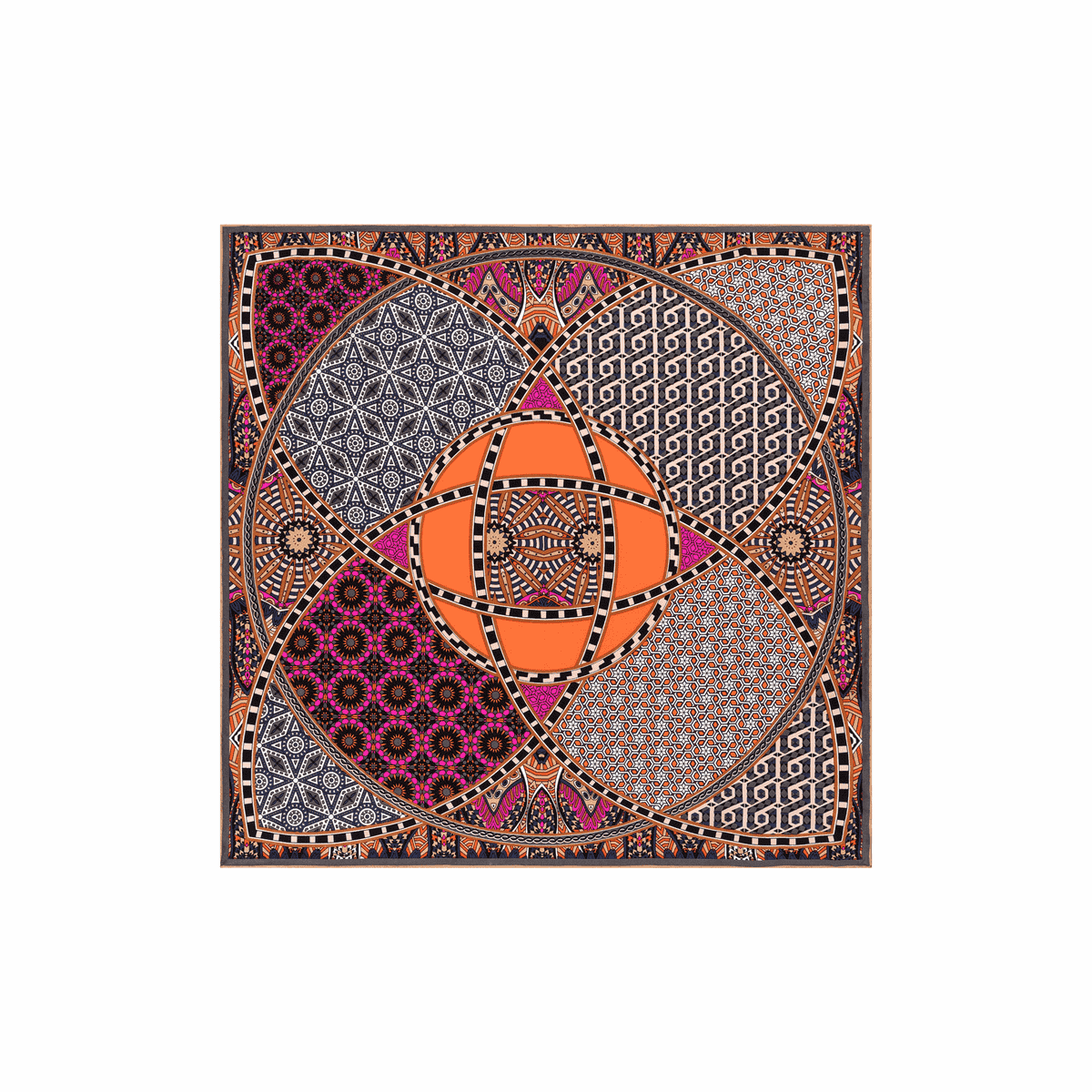 Kaleidoskope 53x53 - multi camel