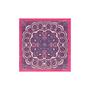 Fine Paisley 53x53  - multi hibiscus