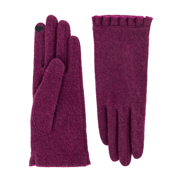 Velvet Cuff Touch Cut&Sewn - fuchsia